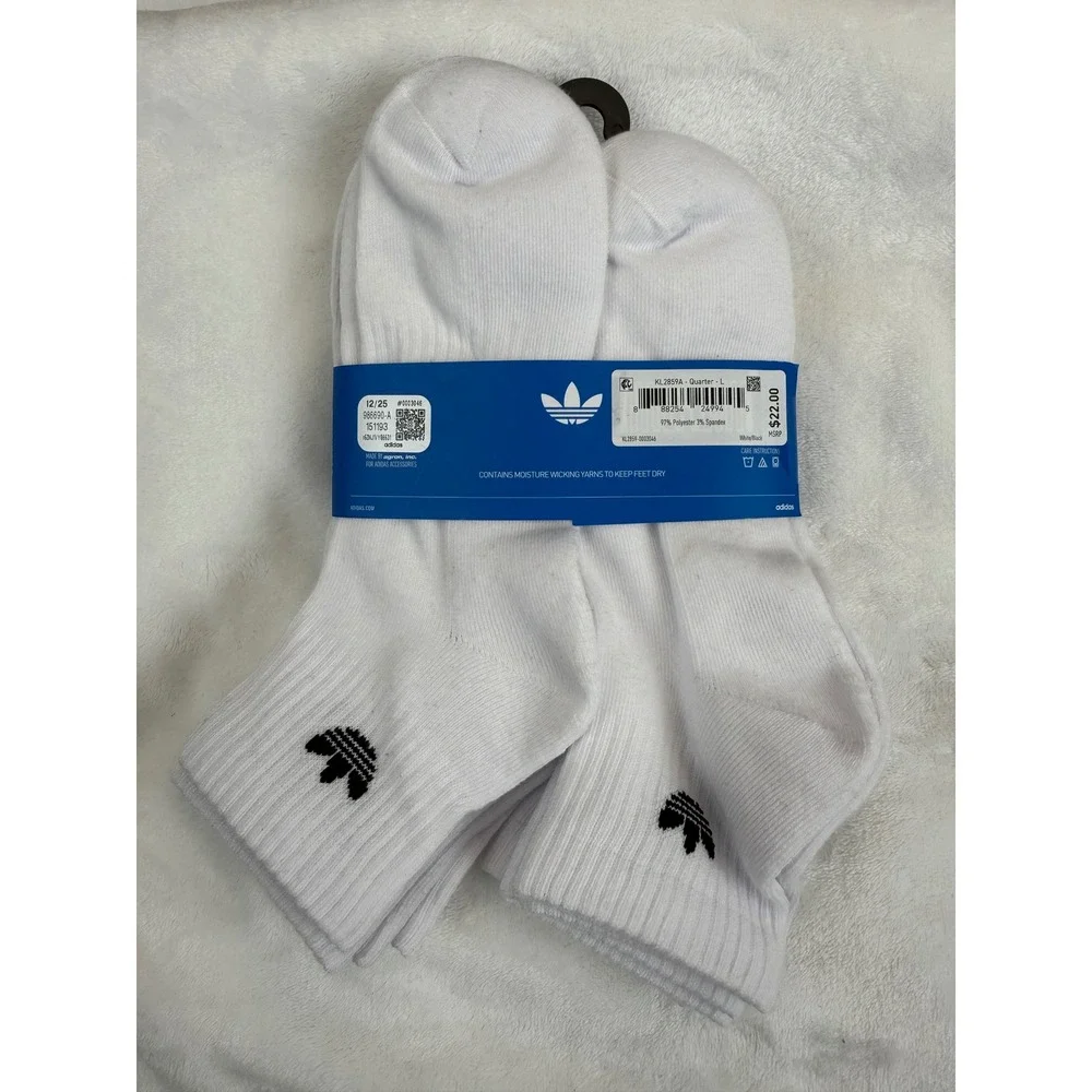 adidas trefoil quarter